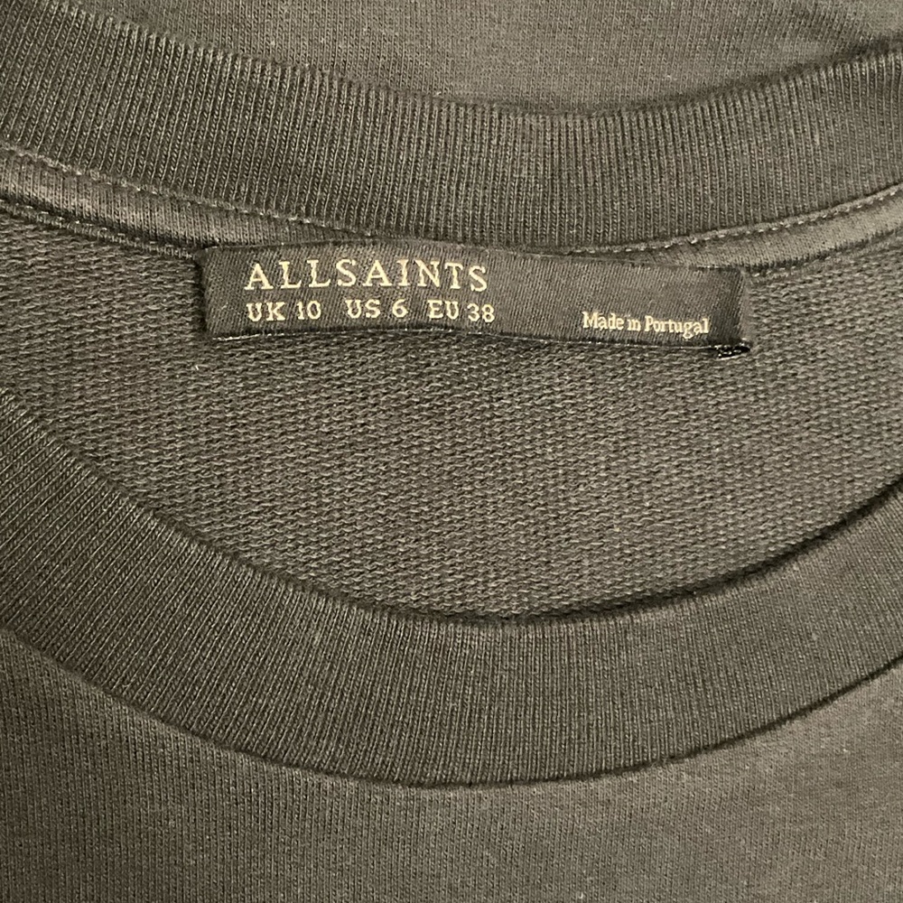 All saints Chan Fly dress black 6 - Picture 8 of 11